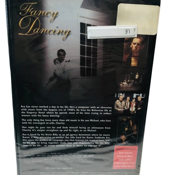 Fancy Dancing He's Got The Moves 2002 DVD New In Package - Picture 2 of 5